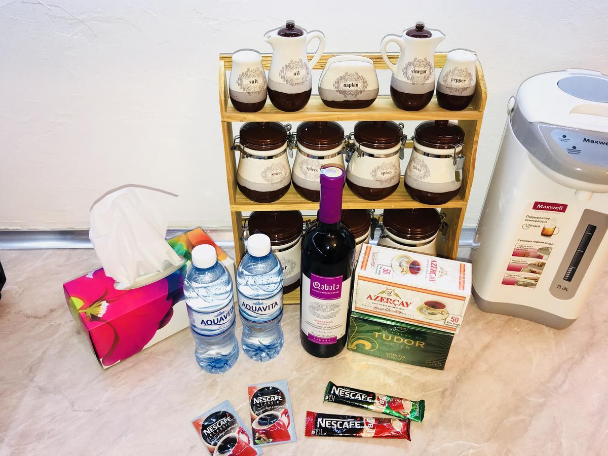 Check-In Apartment Near Fountain Square Vidadi Str Baku Luaran gambar