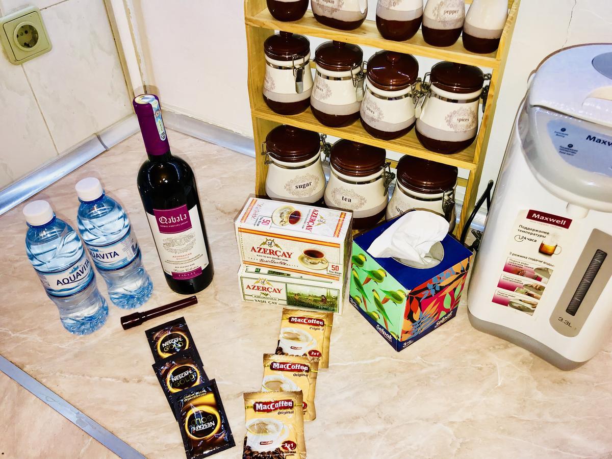 Check-In Apartment Near Fountain Square Vidadi Str Baku Luaran gambar