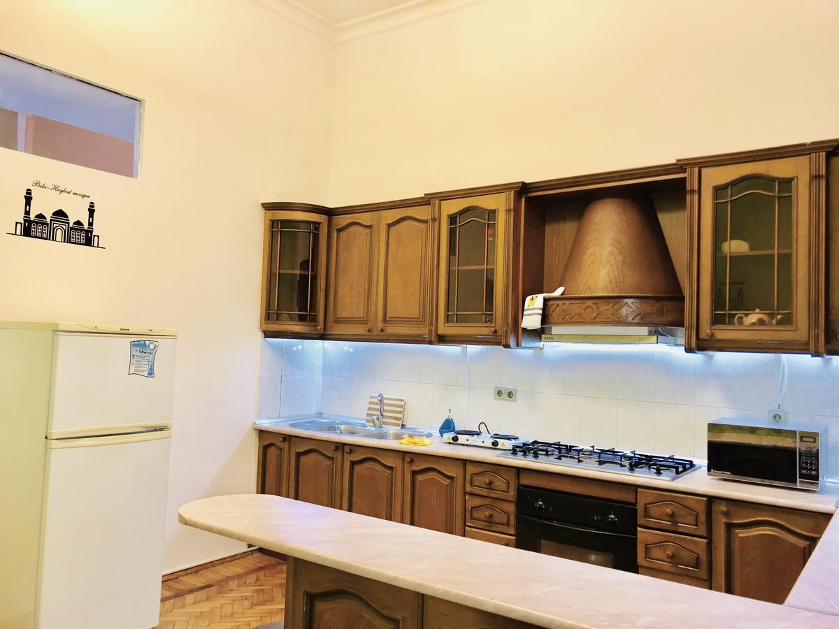 Check-In Apartment Near Fountain Square Vidadi Str Baku Luaran gambar