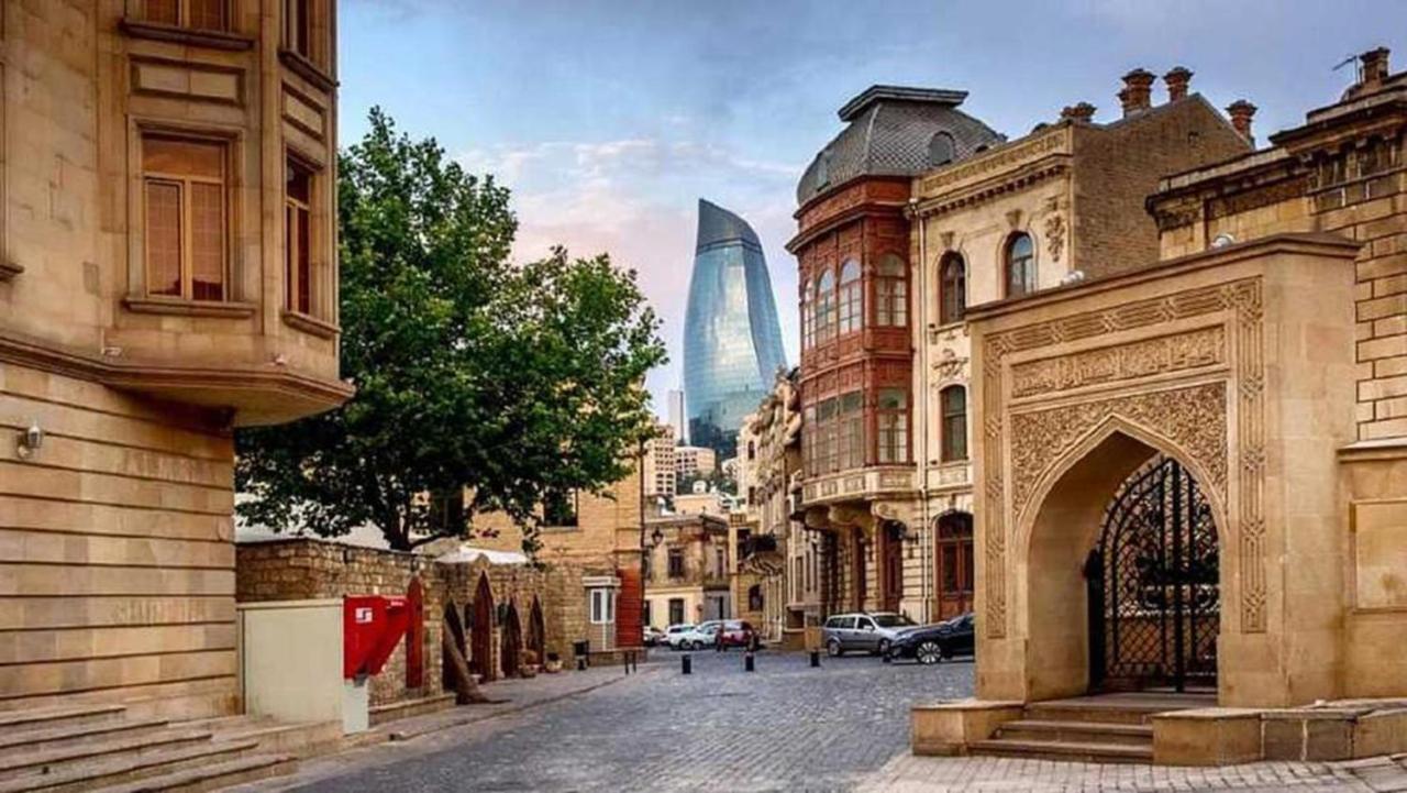 Check-In Apartment Near Fountain Square Vidadi Str Baku Luaran gambar