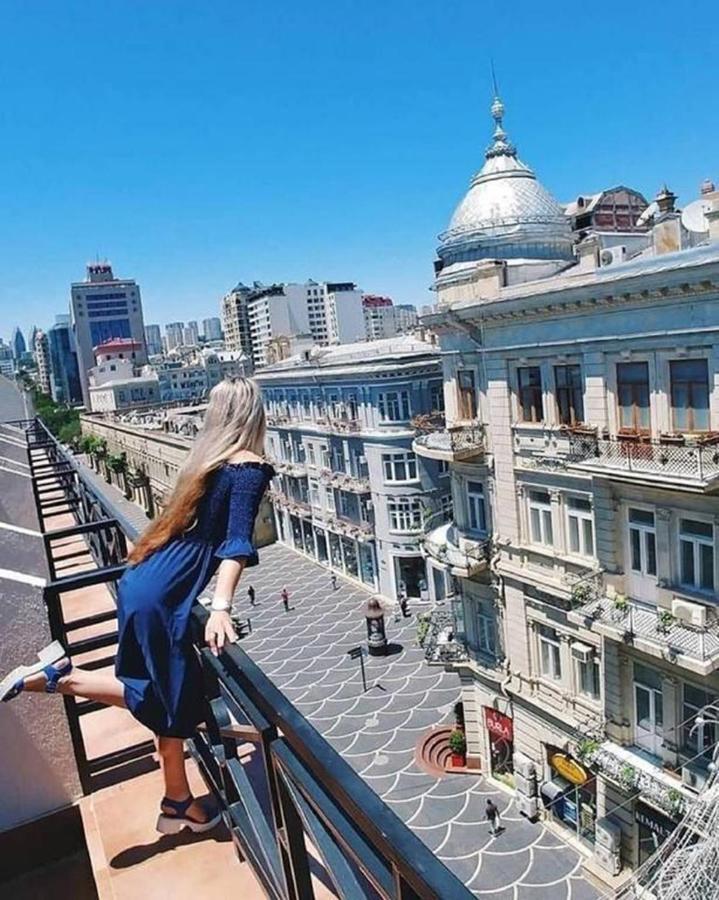 Check-In Apartment Near Fountain Square Vidadi Str Baku Luaran gambar
