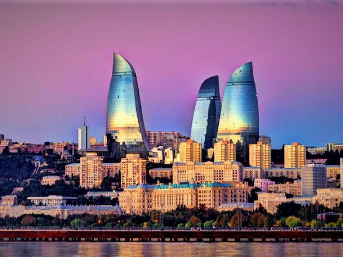 Check-In Apartment Near Fountain Square Vidadi Str Baku Luaran gambar